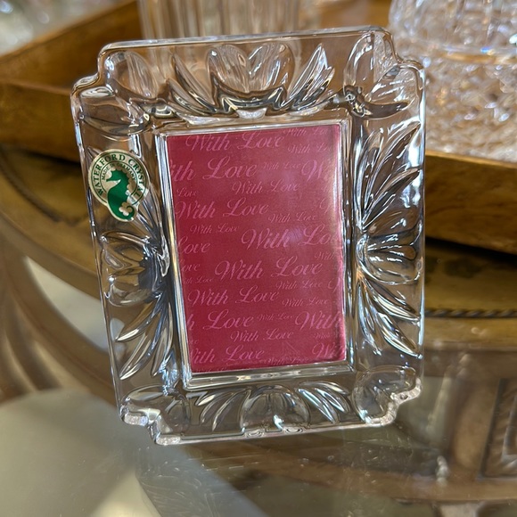 Waterford Crystal Accents Waterford Crystal Mini Frame Poshmark